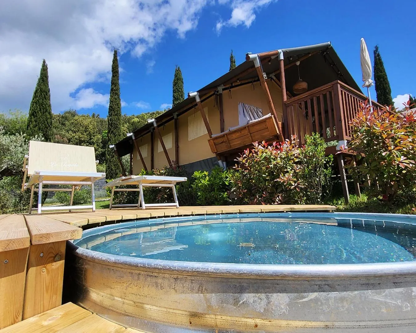 Glamping Le Tegole Otel Riparbella 0*,  İtalya